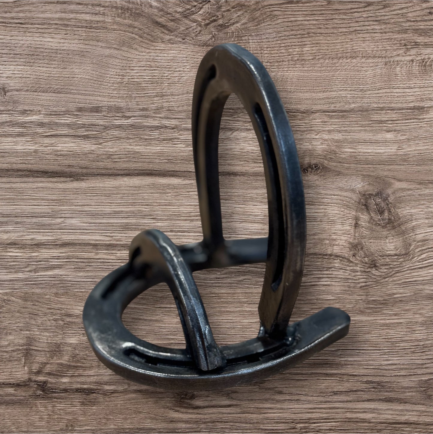 Horseshoe business card holder