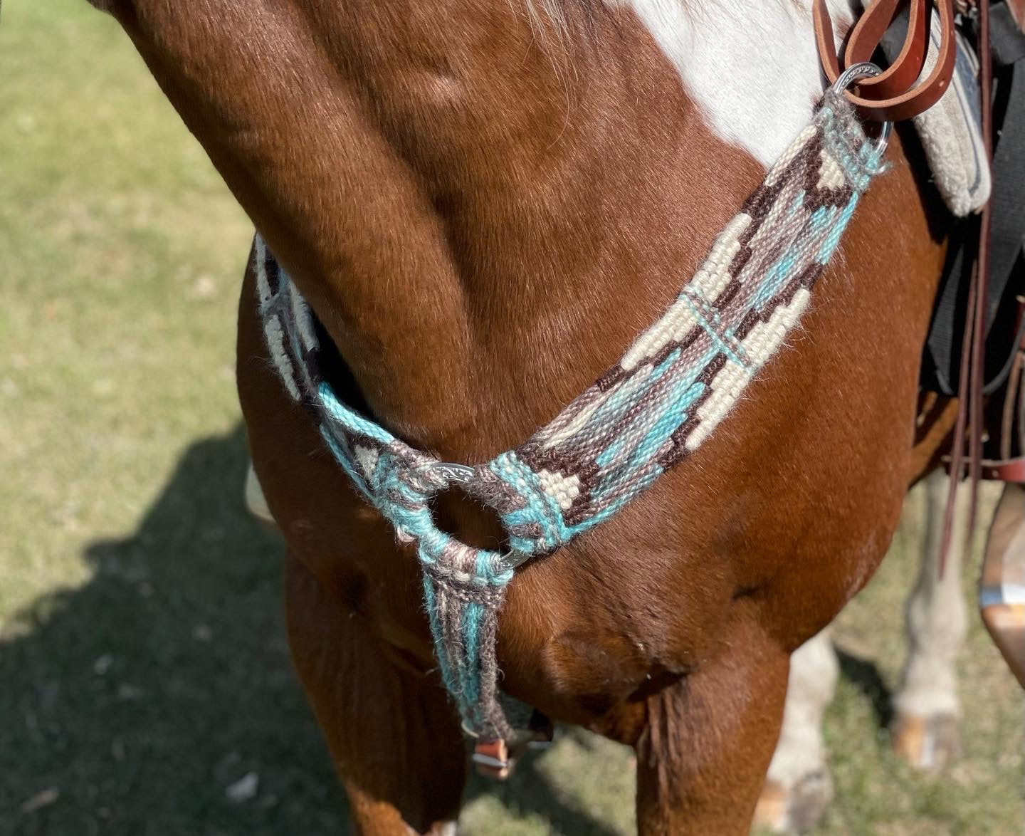 Custom Mohair Breast Collar
