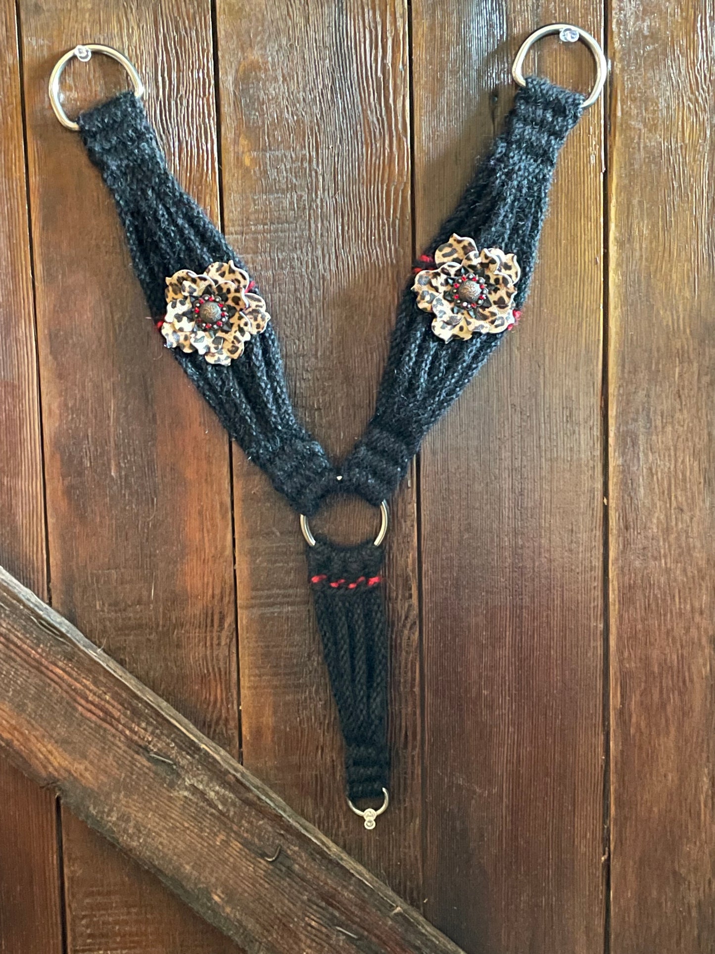 Custom Mohair Breast Collar