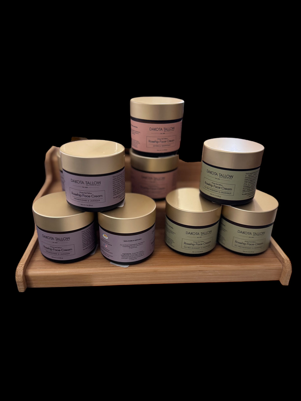 Frankincense & Lavender Rosehip Face Cream - 2 oz