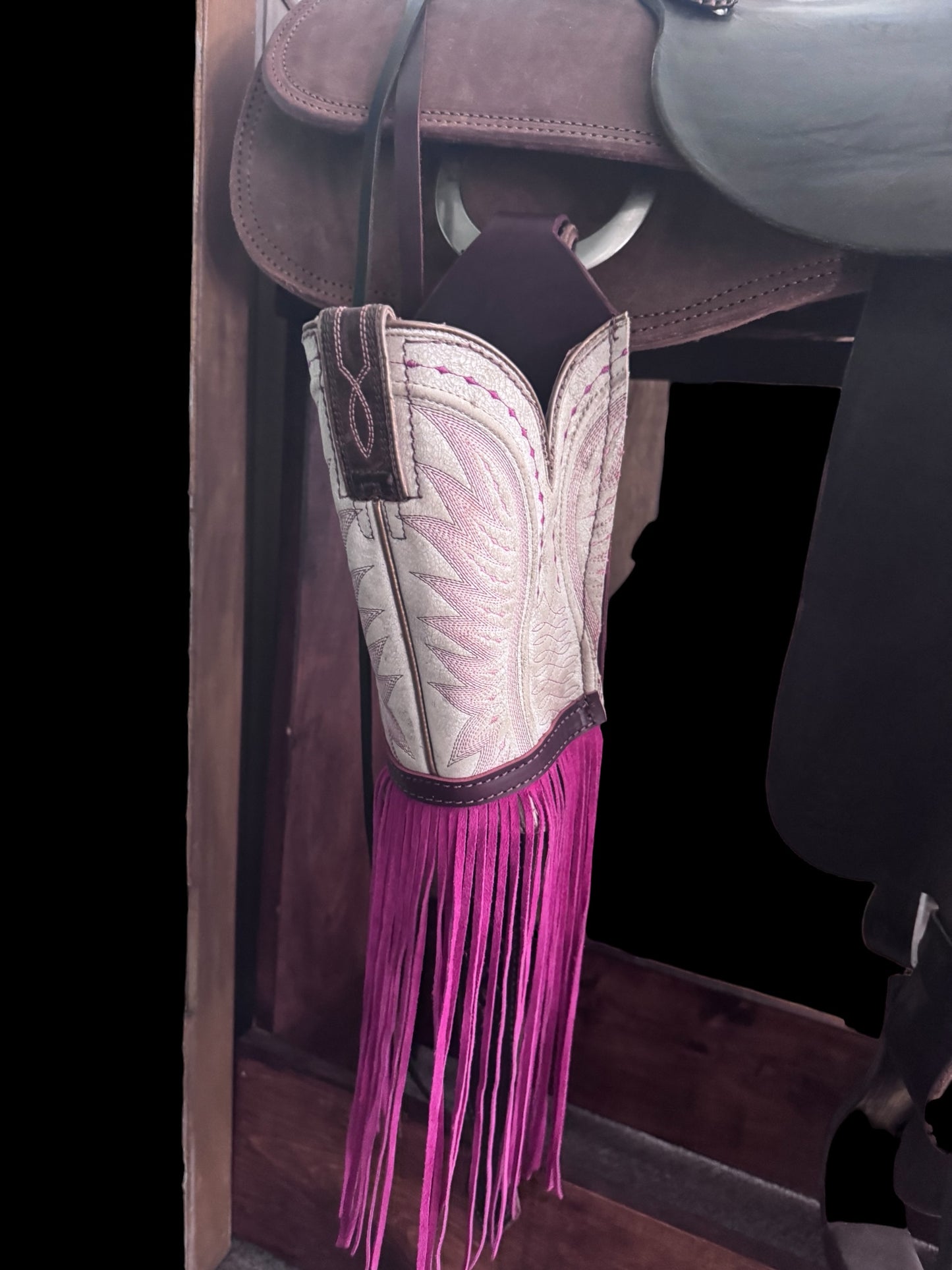 Dusty Rose Saddle Sipper