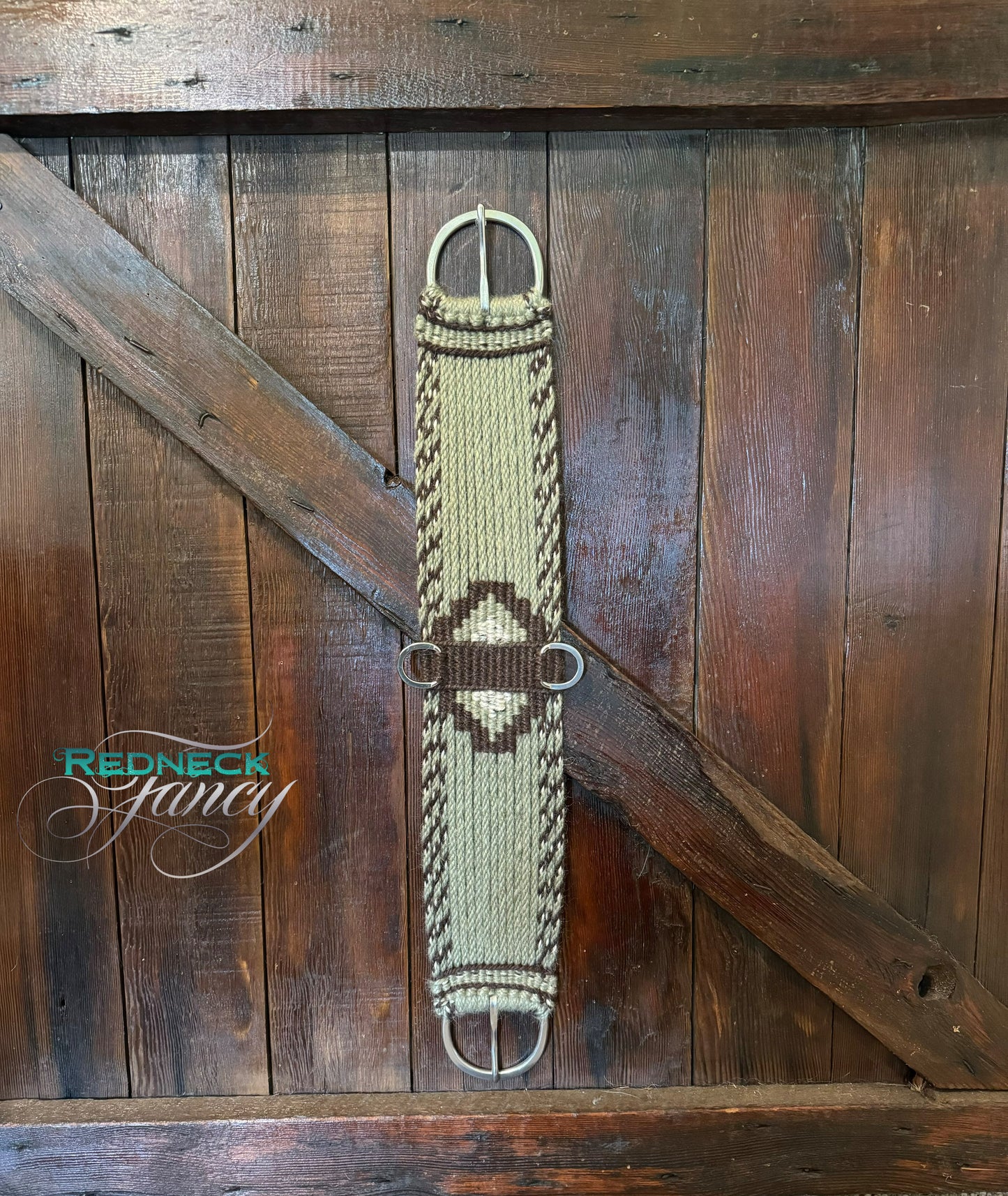 30" Sage Green Mohair Straight Cinch