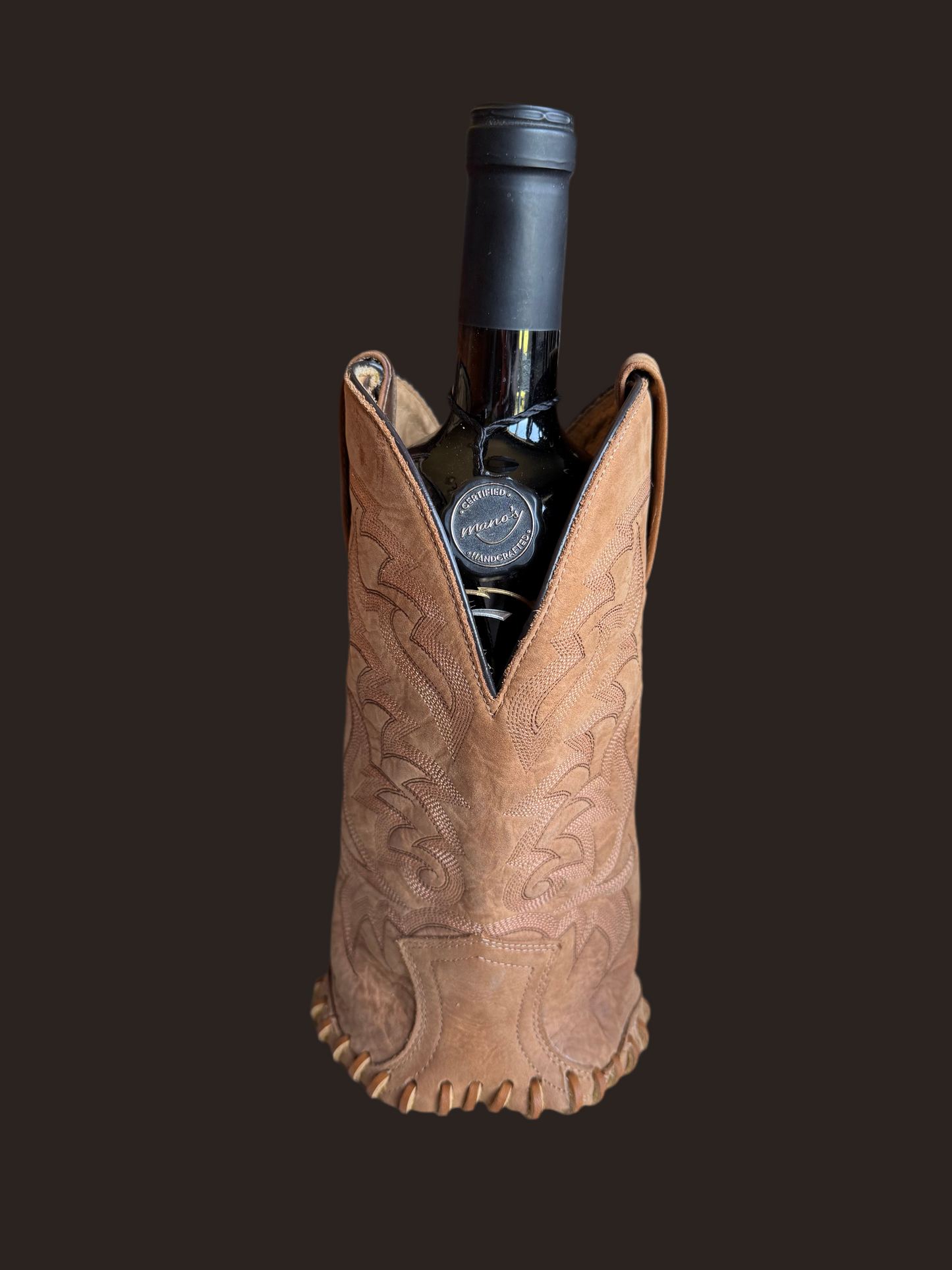 Whiskey or Wine Bottle Holder