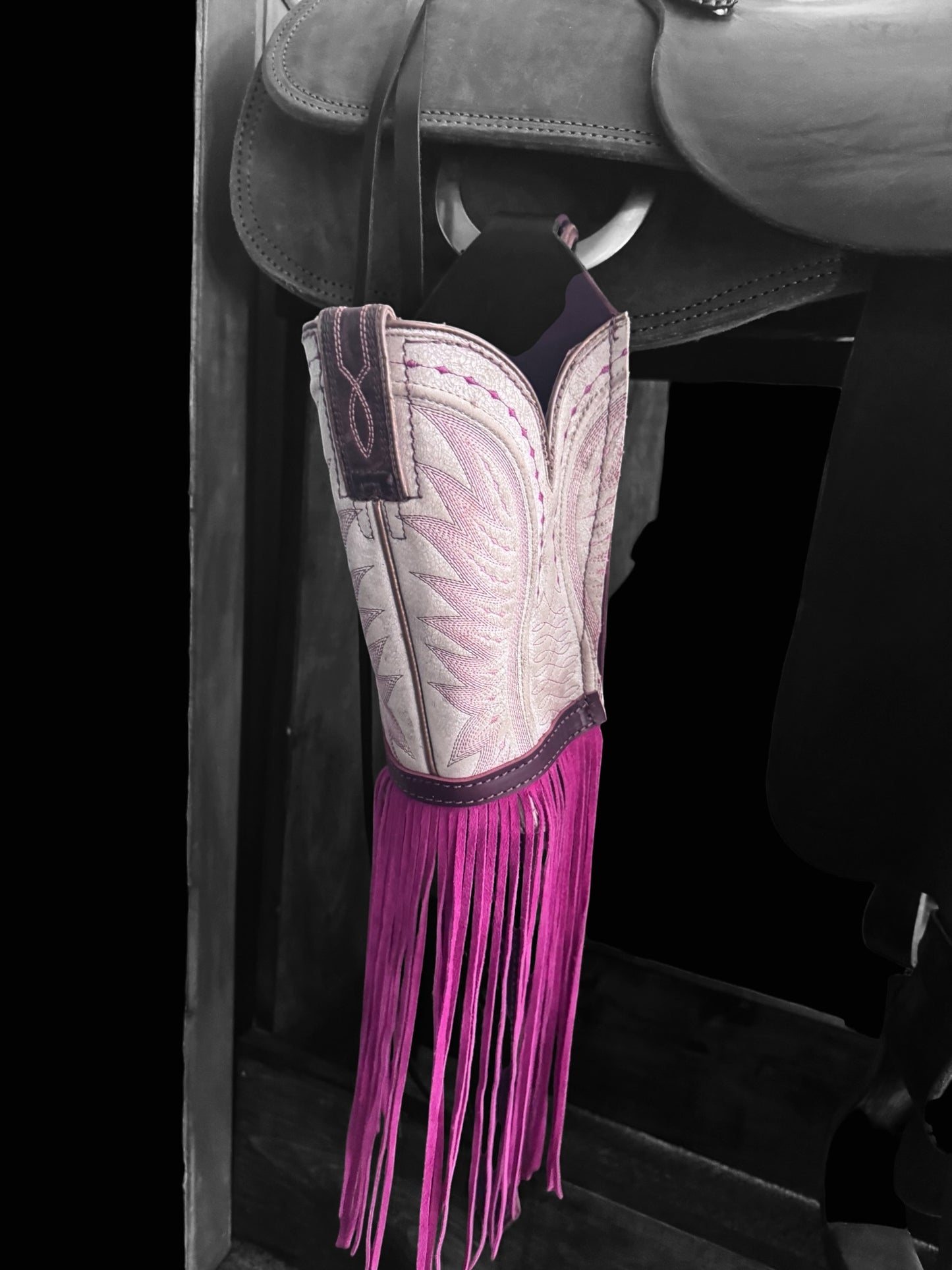 Dusty Rose Saddle Sipper