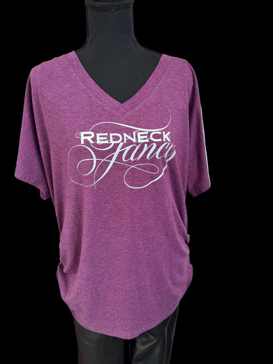 RF Ruched V-neck