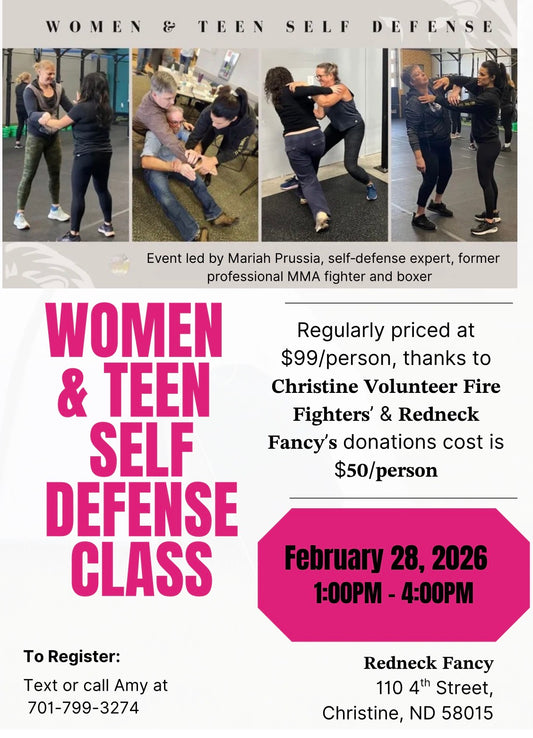 Women & Teen Self-Defense Class