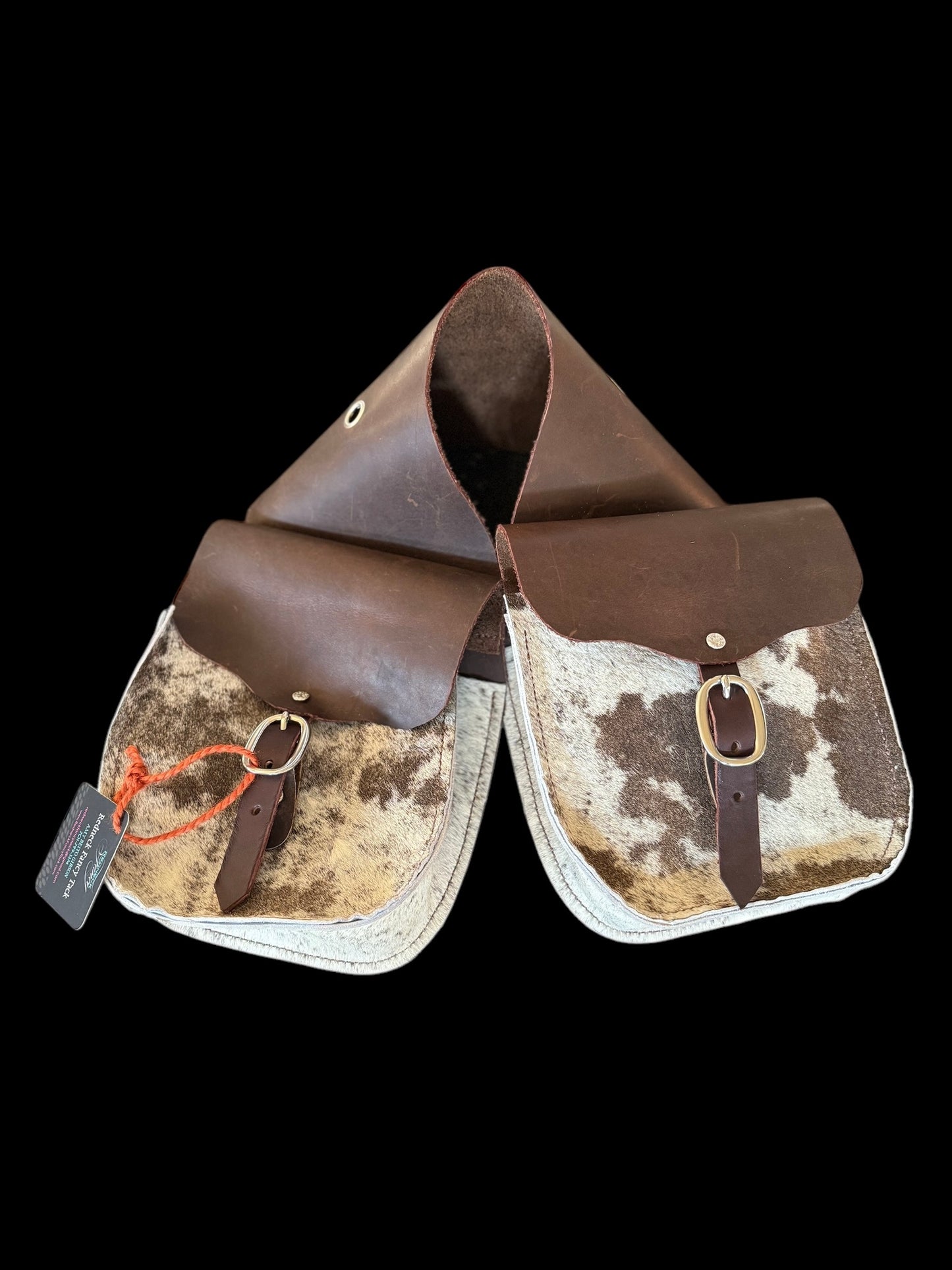 Cowhide Saddle Bags