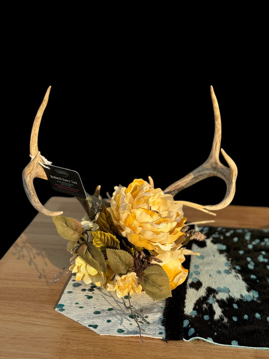 Floral Antler Decoration